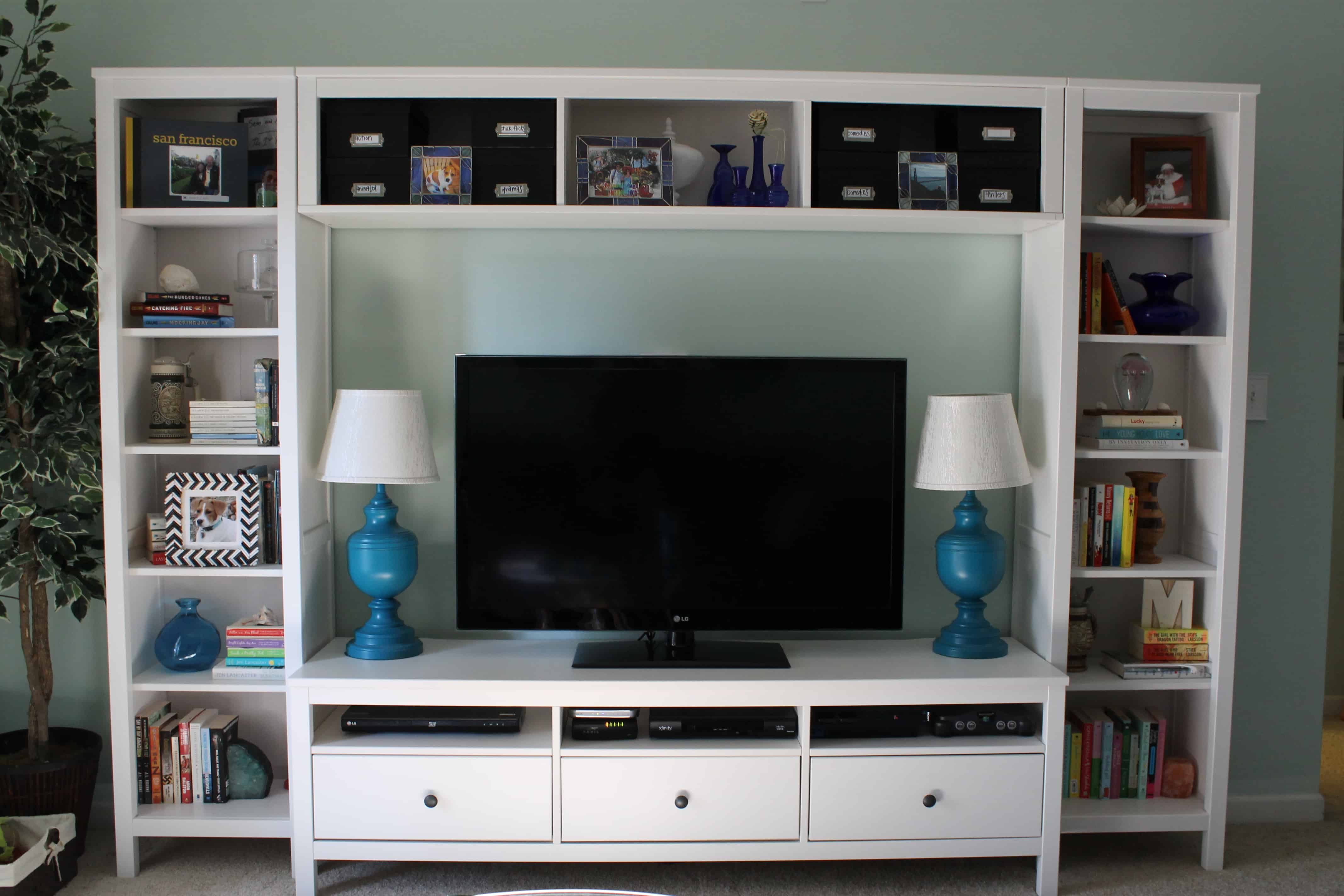 ikea hemnes entertainment center Archives - Charleston Crafted