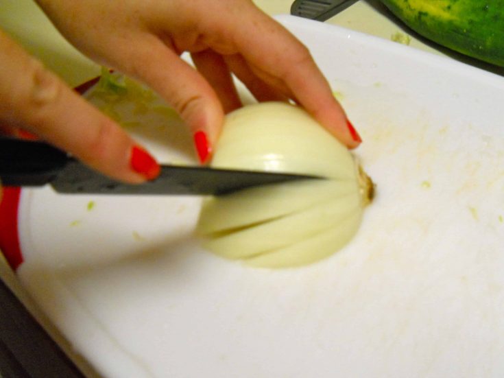 How to Cut an Onion - Tear Free!