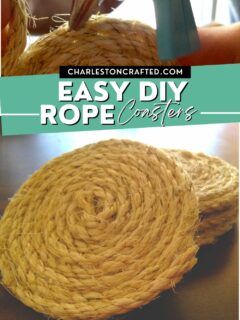 How to make DIY rope coasters
