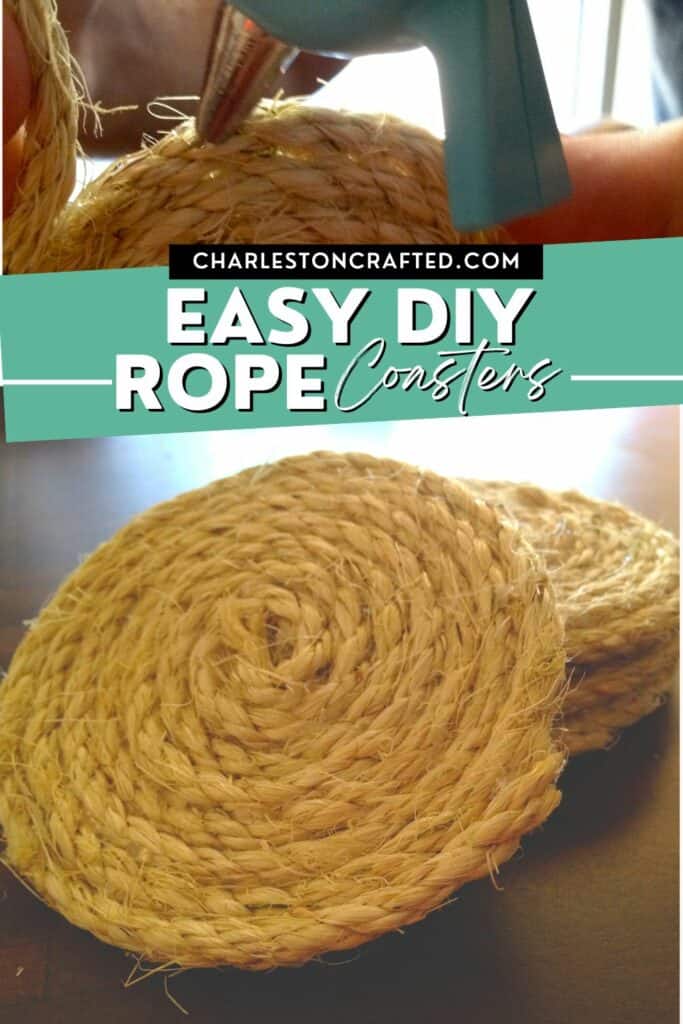 How to make DIY rope coasters