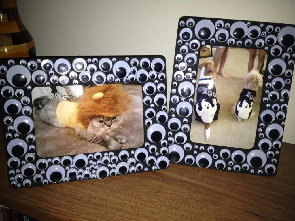 Halloween Eye Ball Frames - Charleston Crafted