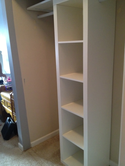 Ikea Kallax closet hack best budget closet update