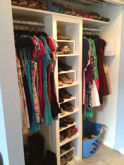 27 DIY closet shelves + organizers