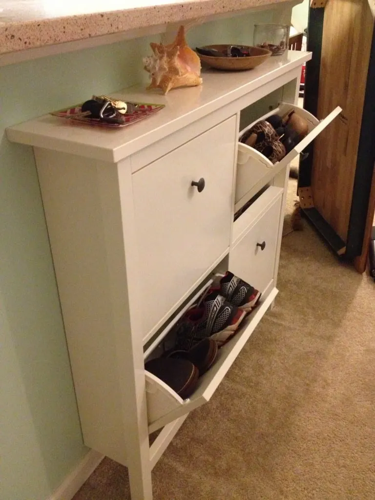 Creating Entryway Shoe Storage - Charleston Crafted