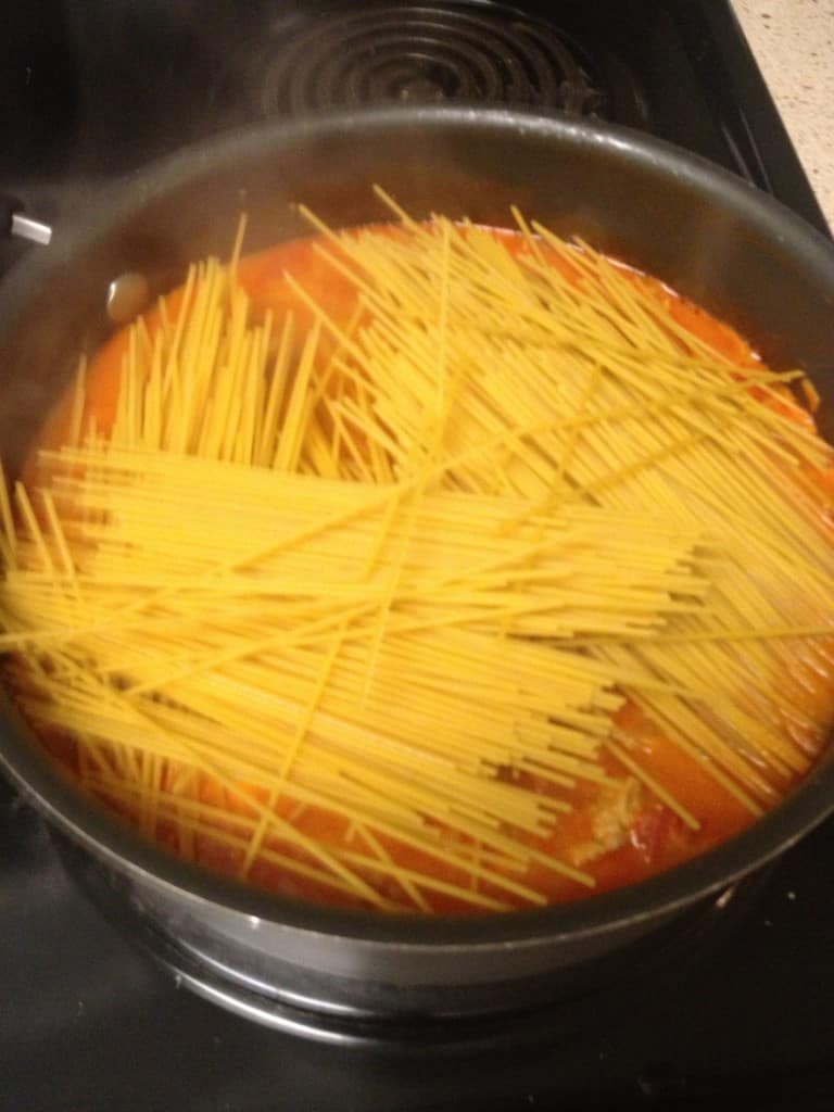 one pot spaghetti - charleston crafted