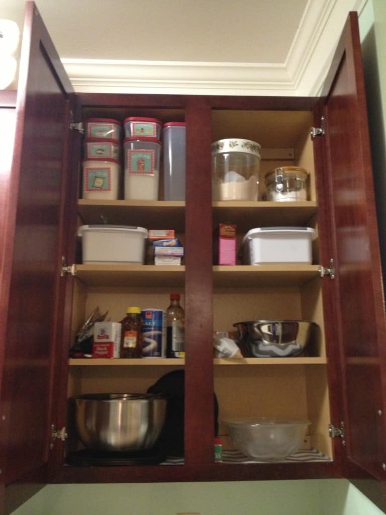 Baking Cabinet Before - Charleston Crafted