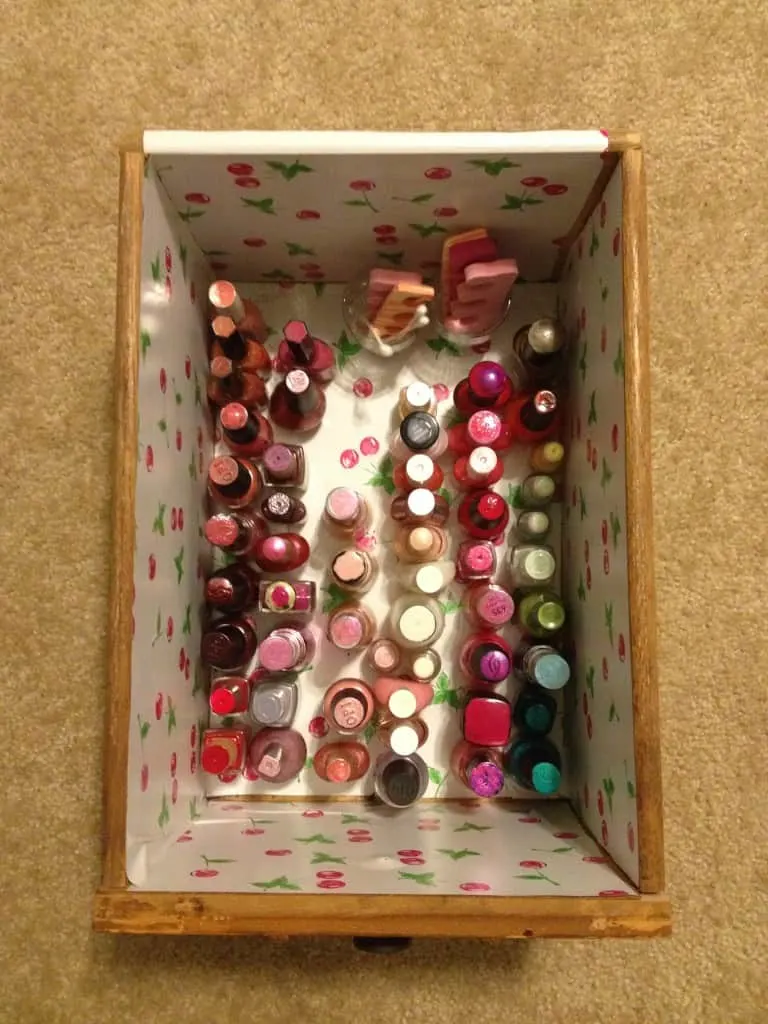 Nail Polish Organization - After - Charleston Crafted