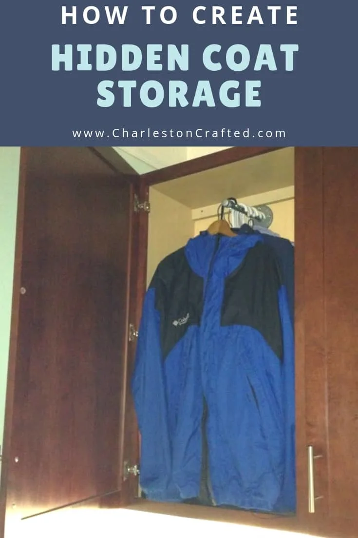 how to create hidden coat storage