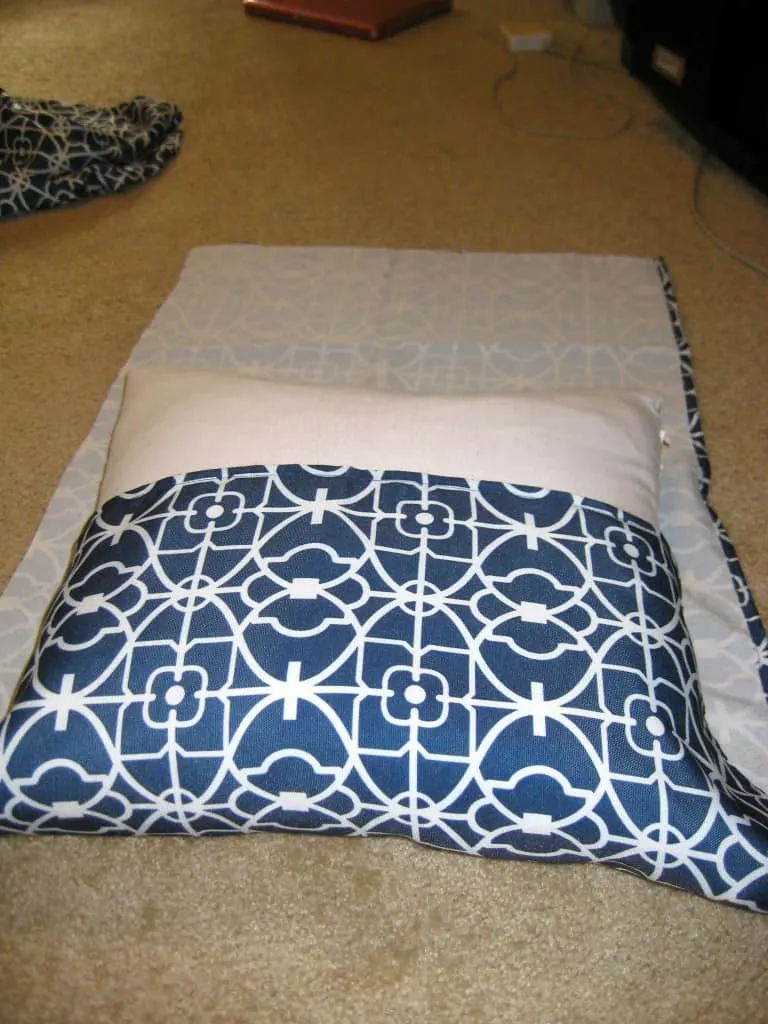 DIY Envelope Style No Sew Pillow Cover - Charleston Crafted