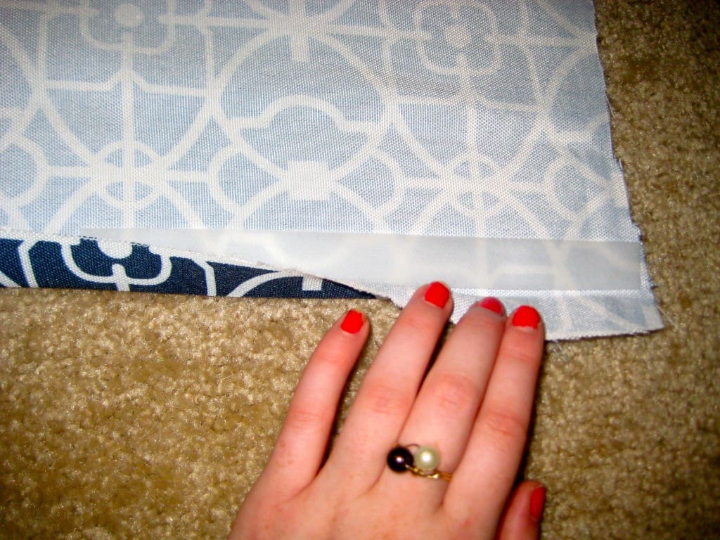 DIY Envelope Style No Sew Pillow Cover - Charleston Crafted
