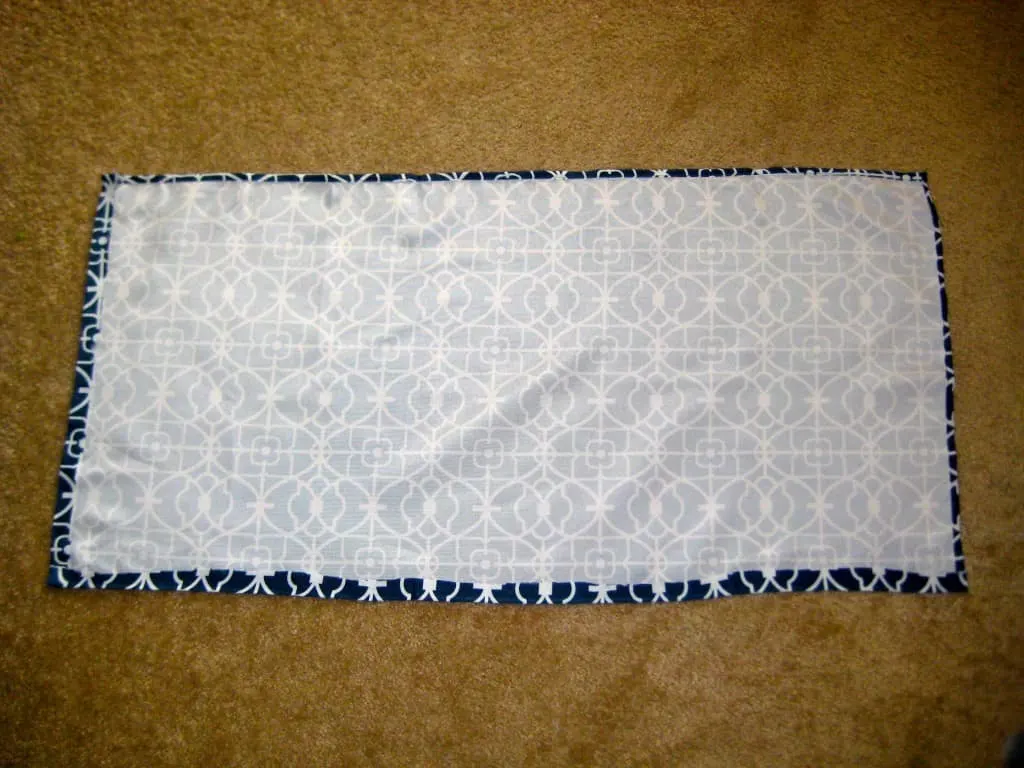 DIY Envelope Style No Sew Pillow Cover - Charleston Crafted