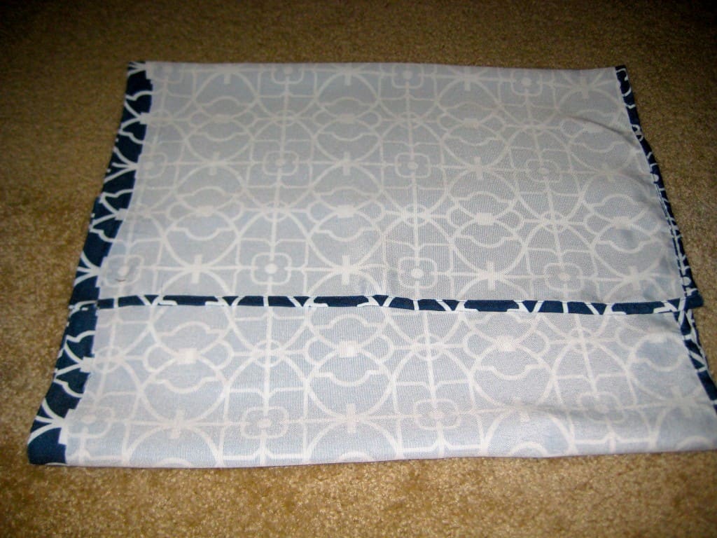 DIY Envelope Style No Sew Pillow Cover - Charleston Crafted