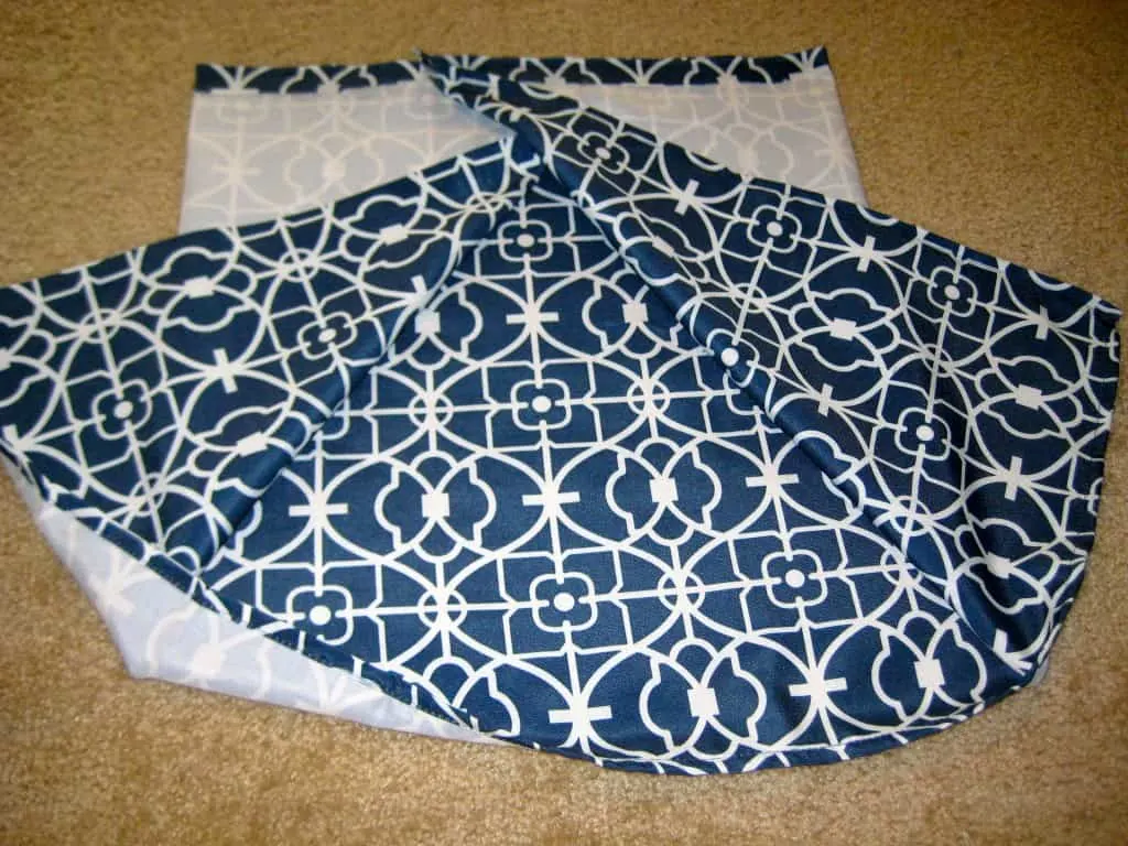 envelope style no sew pillow covers