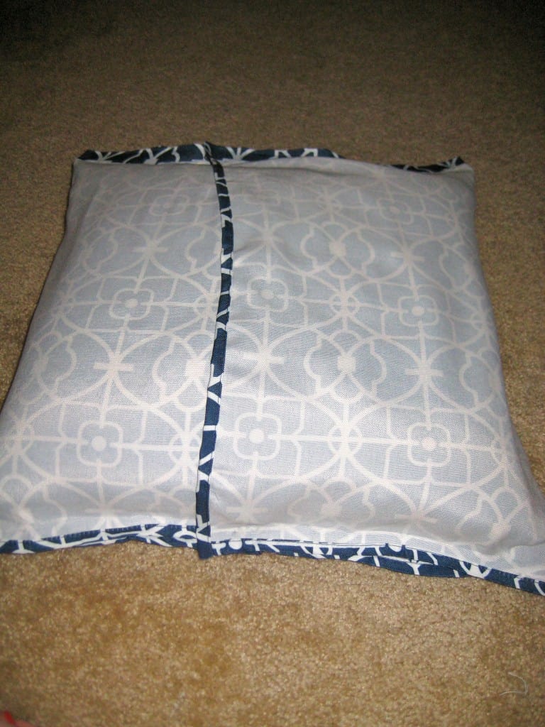 DIY Envelope Style No Sew Pillow Cover - Charleston Crafted