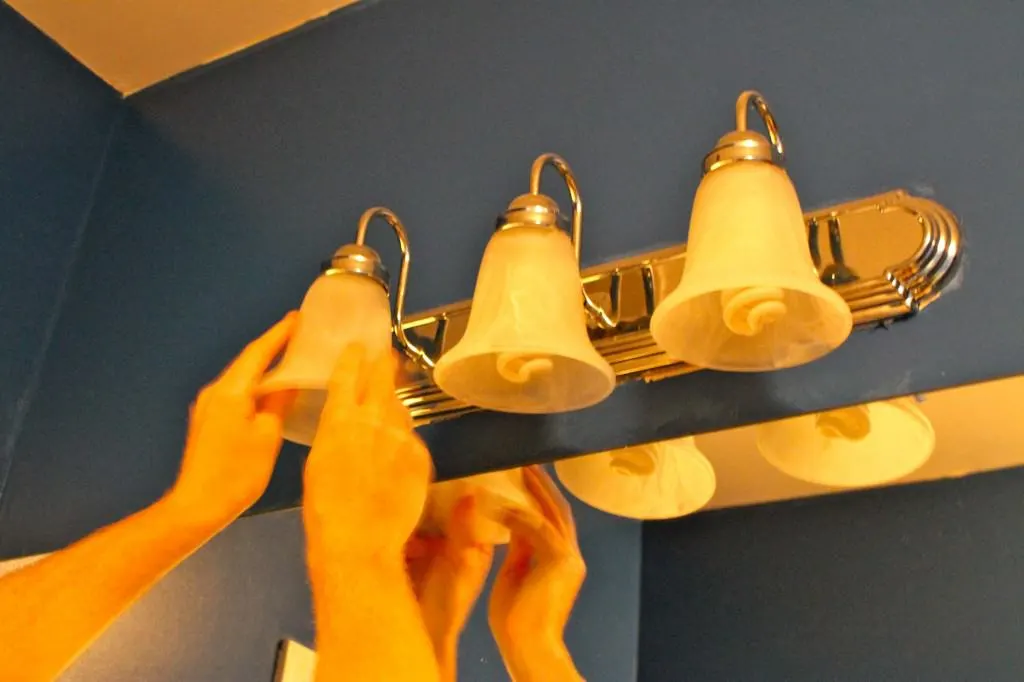 Upgrade a Light Fixture with a Dip of Paint - Charleston Crafted