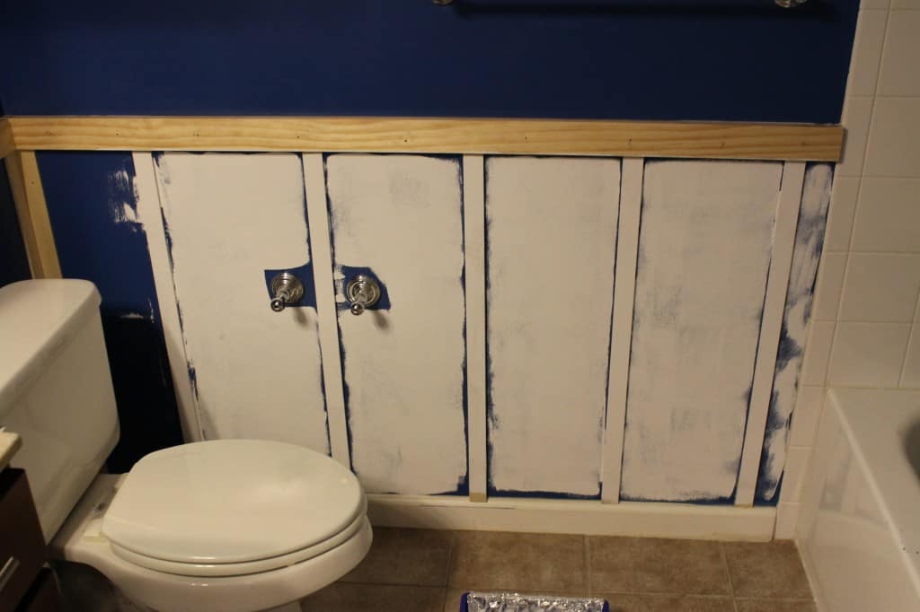 DIY Board and Batten Bathroom - Charleston Crafted