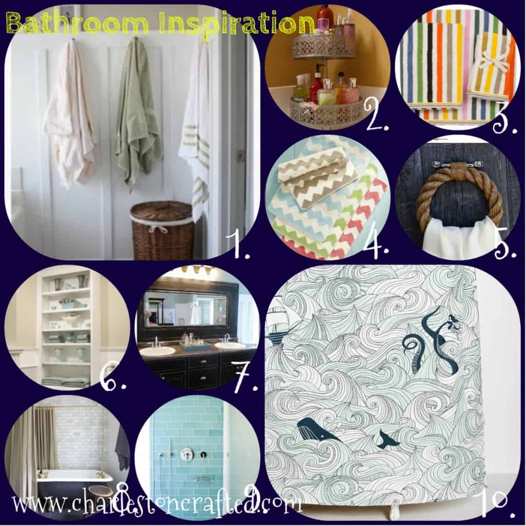 bathroom inspiration collage - charleston crafted