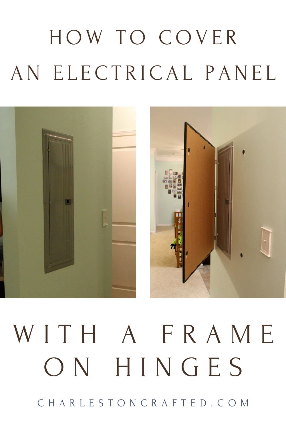 DIY decorative electrical box cover