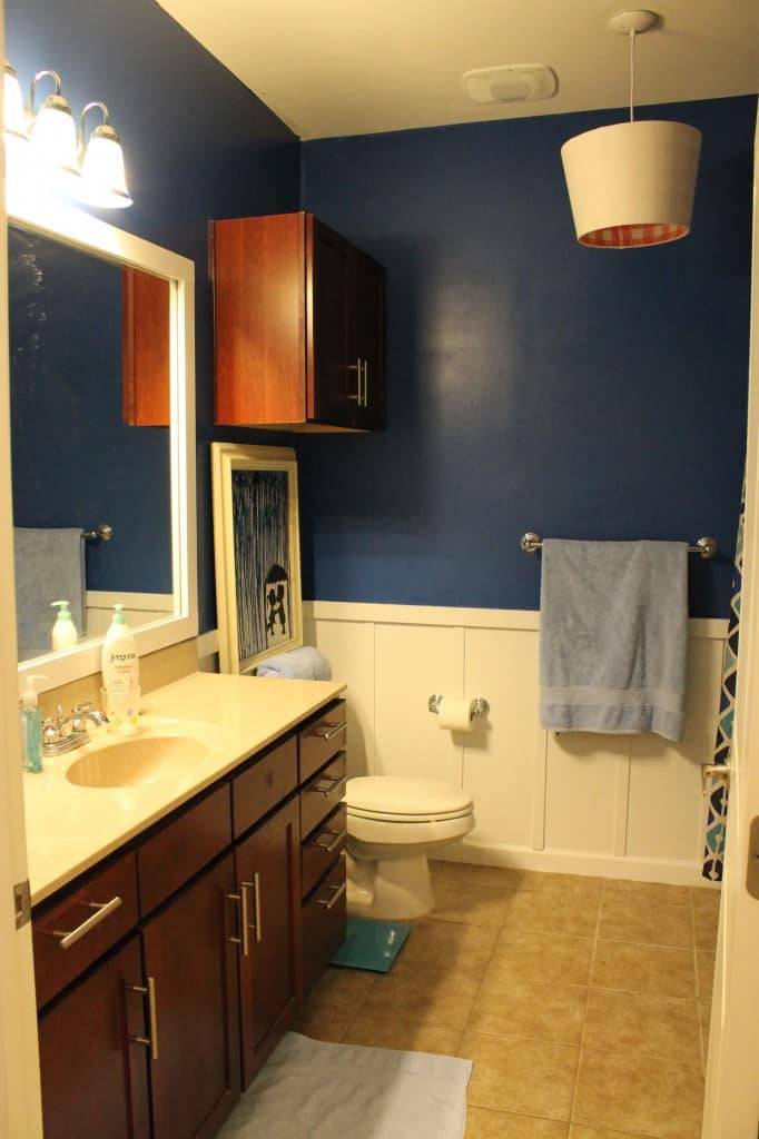 Guest Bathroom After - Charleston Crafted