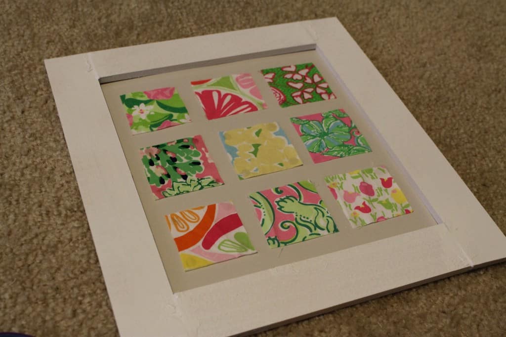 Frame fabric cluster - Charleston Crafted