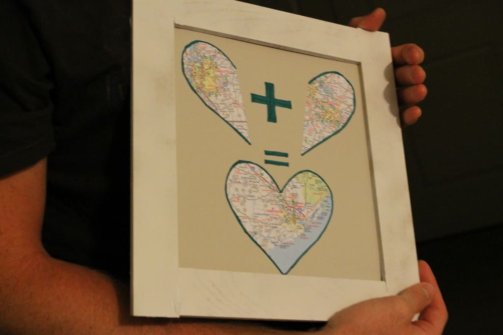 Sentimental Map Art - Charleston Crafted