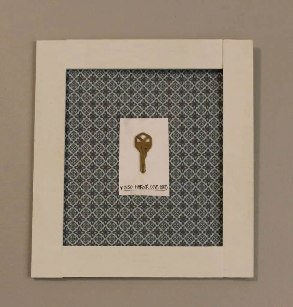 Sentimental Art - Frame a Key - Charleston Crafted