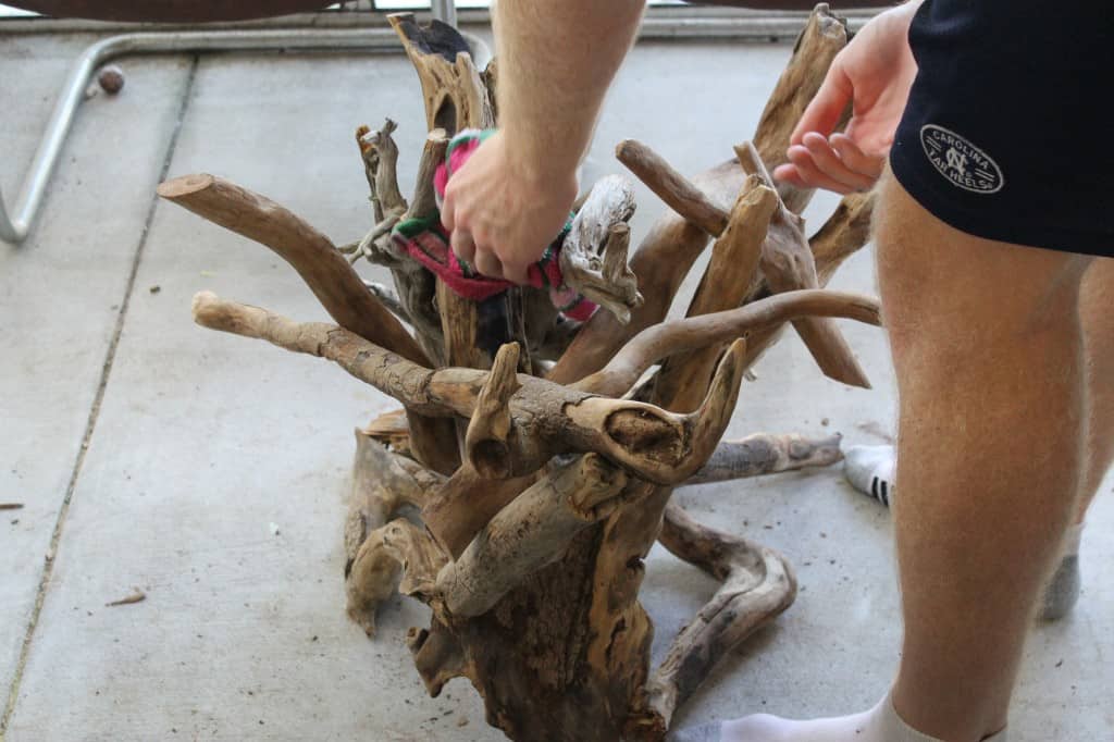 Driftwood Coffee Table - Charleston Crafted