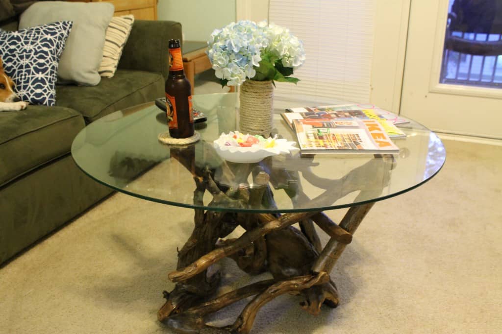 Driftwood Coffee Table - Charleston Crafted