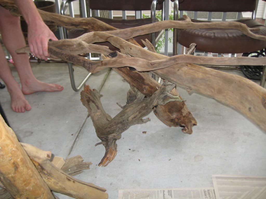Driftwood Coffee Table - Charleston Crafted