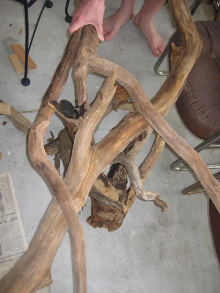 Driftwood Coffee Table - Charleston Crafted