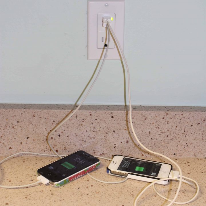How to install a USB outlet