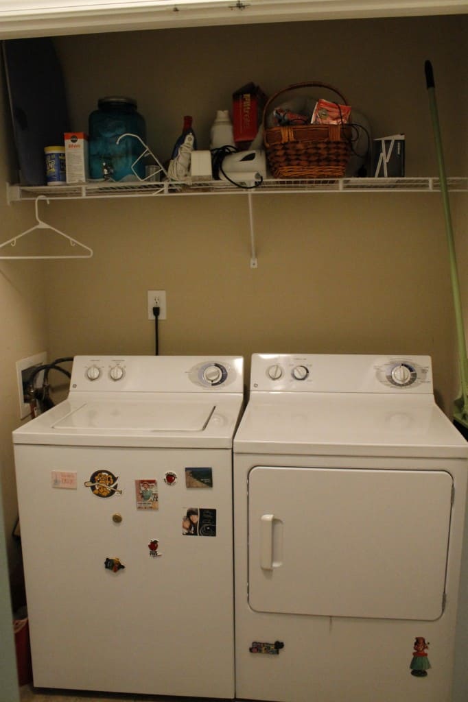 Laundry Room 1 year later