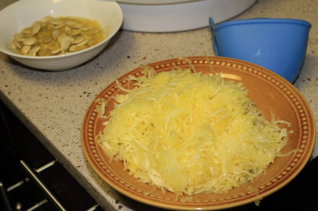 Pesto Spaghetti Squash - Charleston Crafted