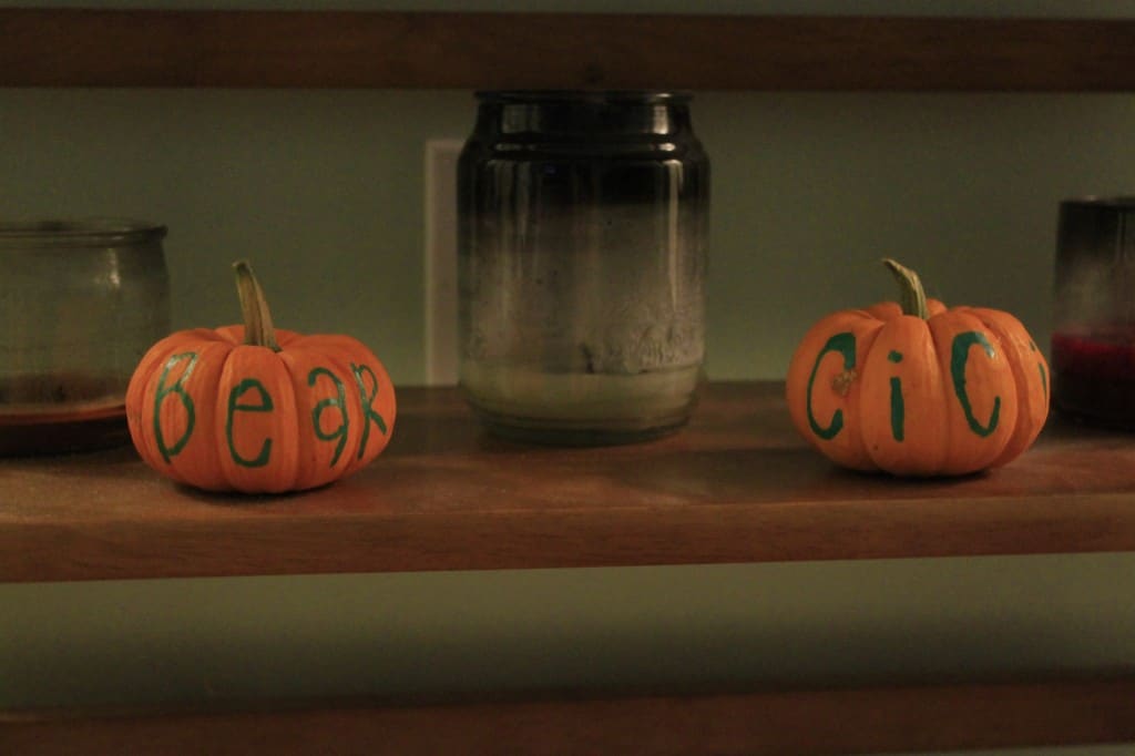 Draw on a pumpkin - charleston crafted