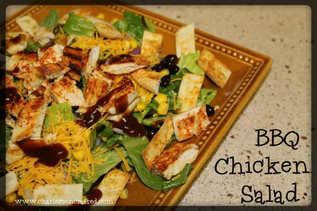BBQ Chicken Salad - Charleston Crafted