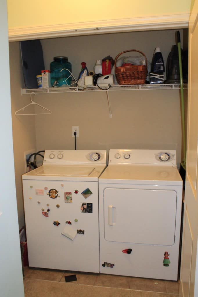 Painting a Laundry Room Pink - Charleston Crafted