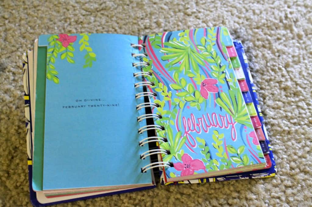 Make a Framed Calendar from a Lilly Pulitzer Planner - Charleston Crafted