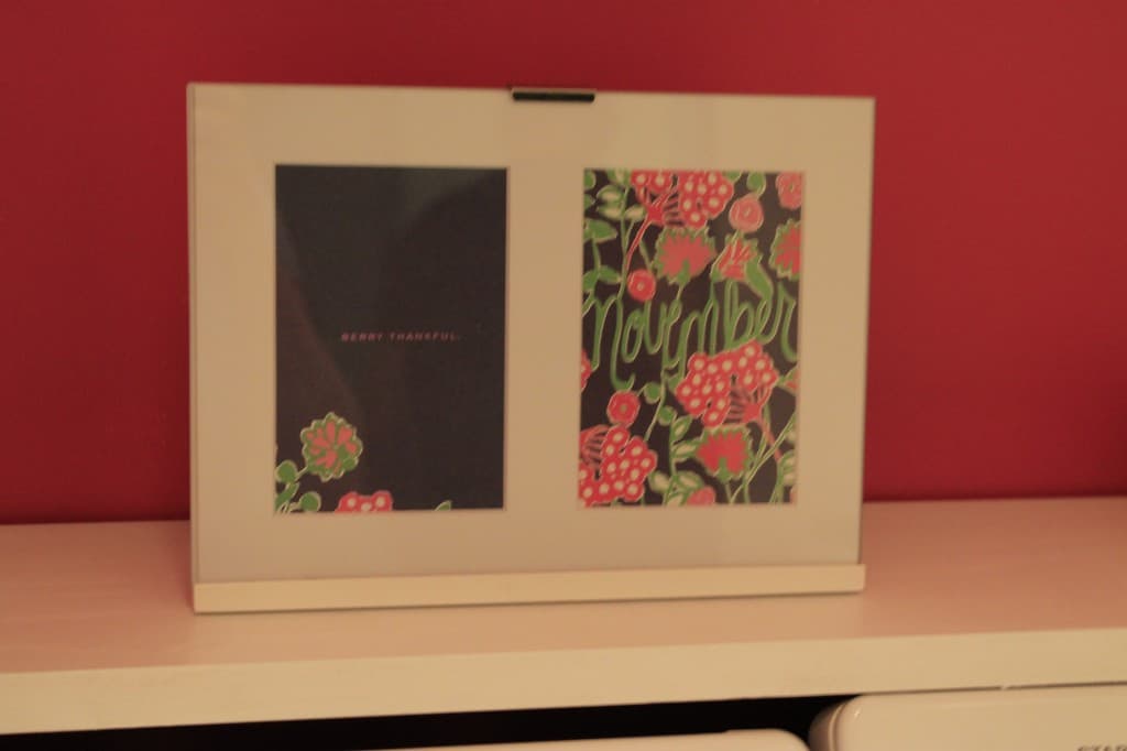 Make a Framed Calendar from a Lilly Pulitzer Planner - Charleston Crafted