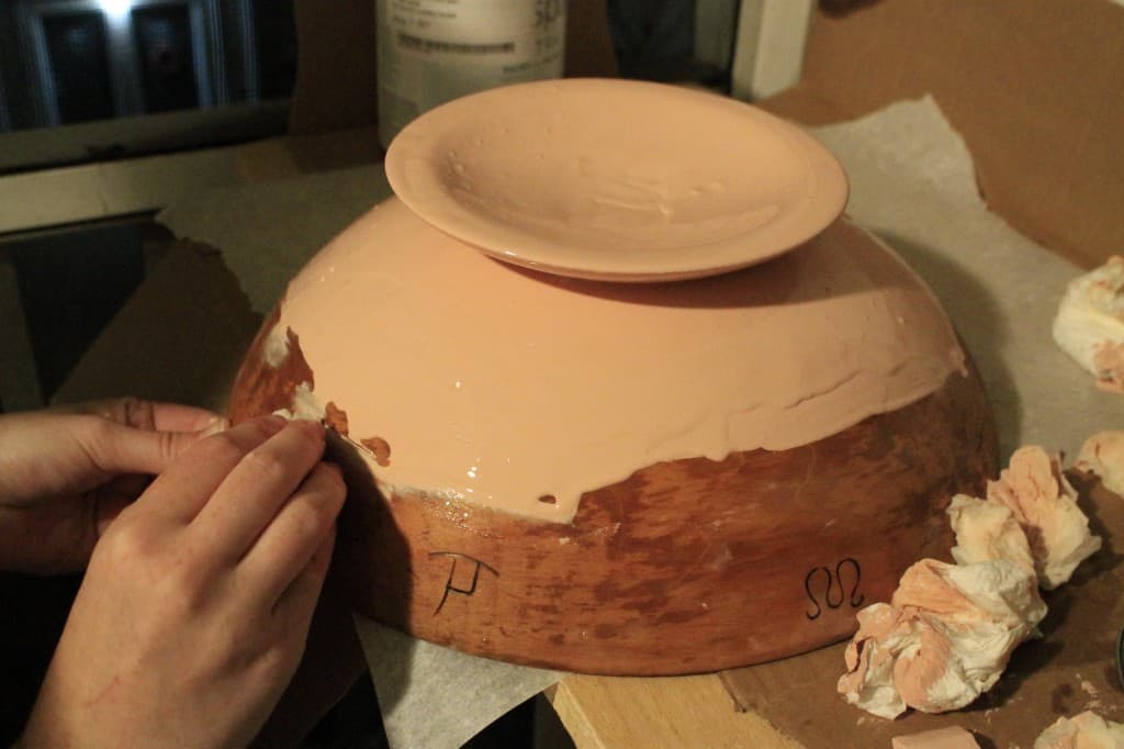 DIY Paint Dipped Wooden Bowl Cactus Garden - Charleston Crafted