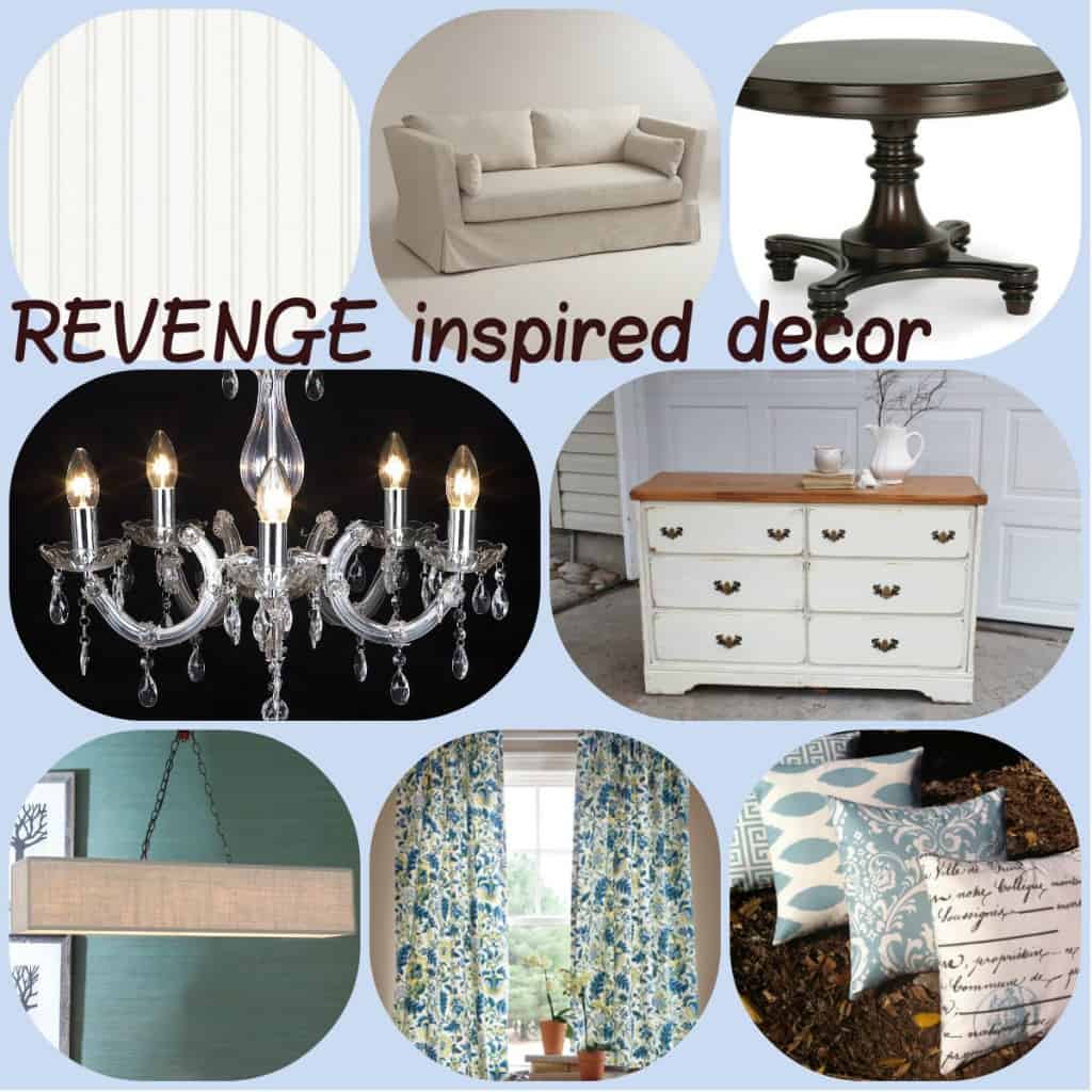 revenge inspired decor