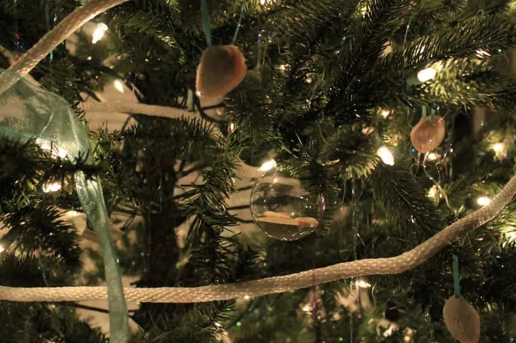 A DIY Coastal Christmas Tree - Charleston Crafted