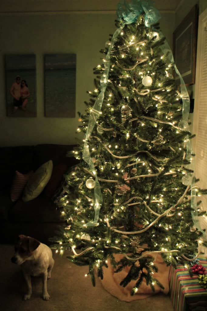 A DIY Coastal Christmas Tree - Charleston Crafted