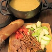 Easy cheese fondue