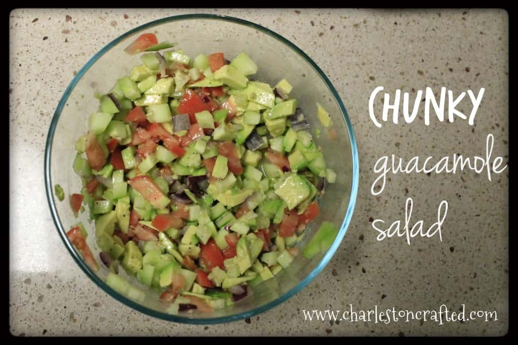 Chunky Guacamole Salad - charleston crafted