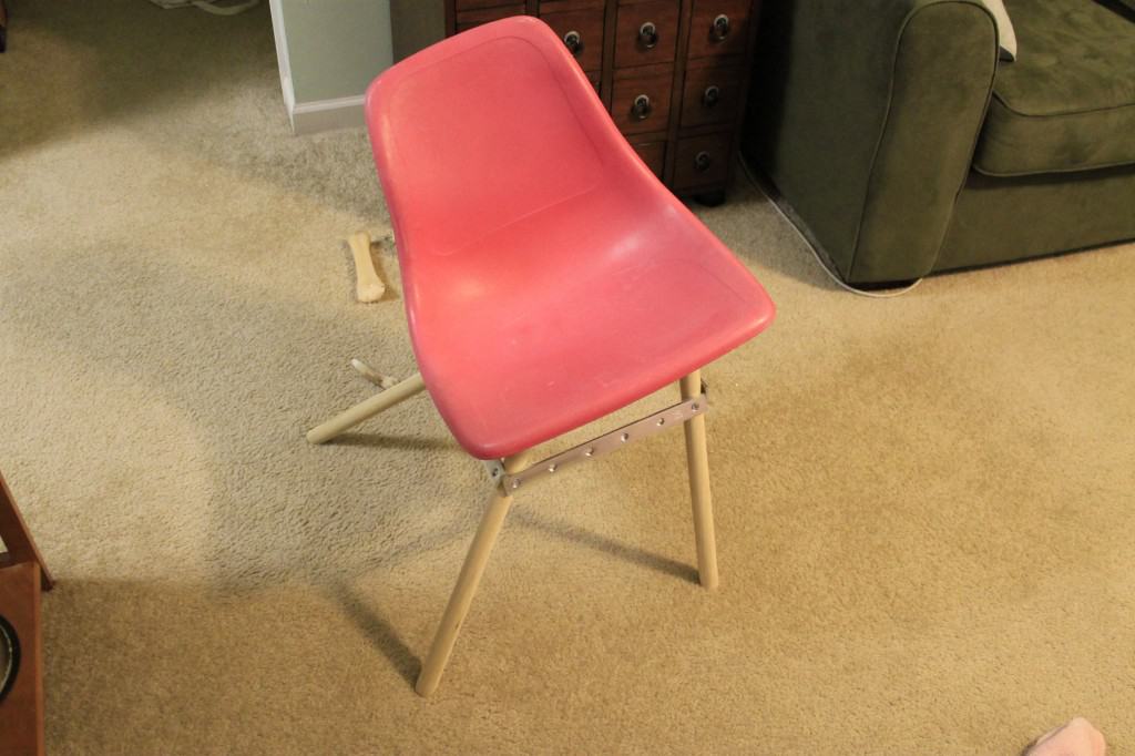 DIY Eames Knock off Chair Fail 