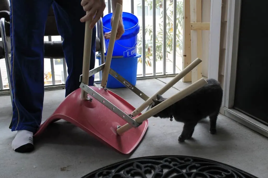 DIY Eames Knock off Chair Fail 