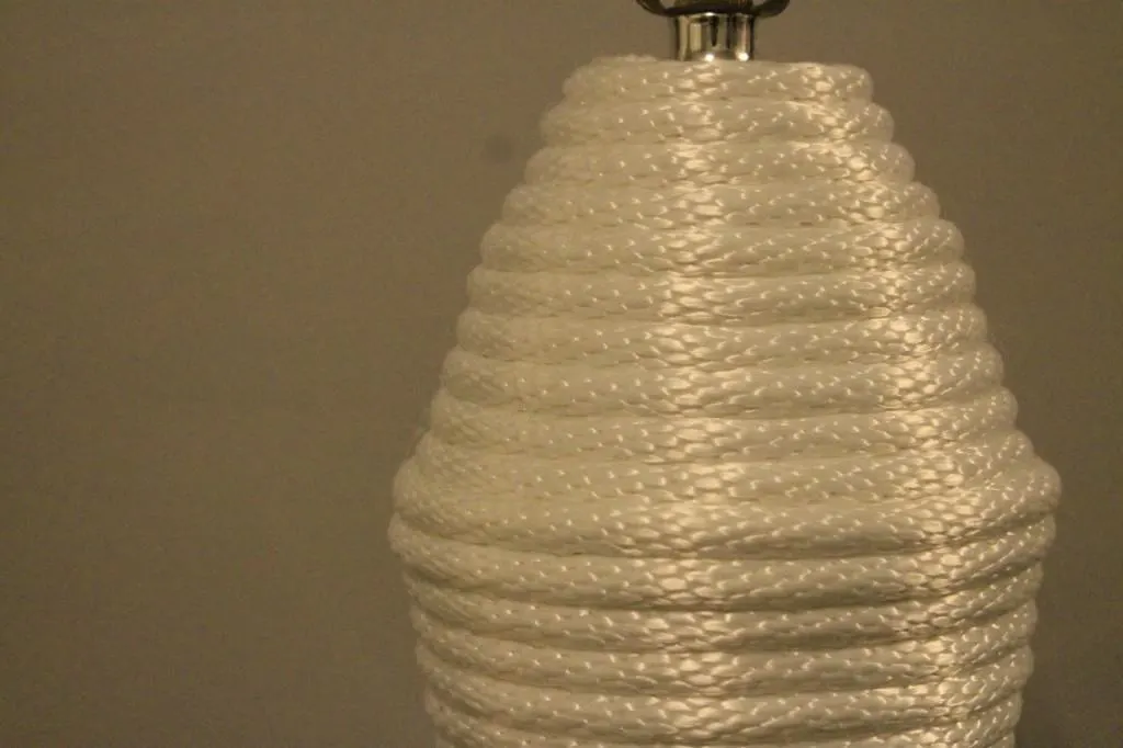 DIY Rope Lamp Upgrade - Charleston Crafted