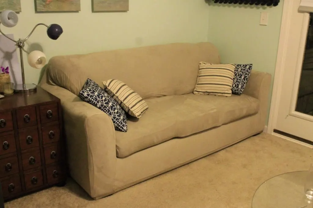 Covering a Couch - Charleston Crafted