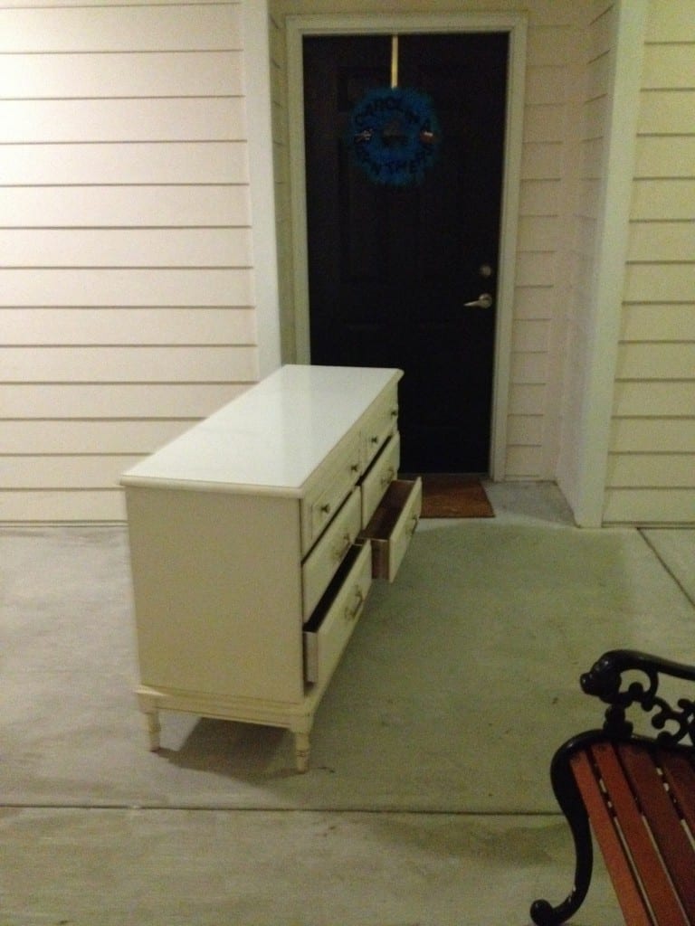 A Goodwill Dresser Makeover - Charleston Crafted