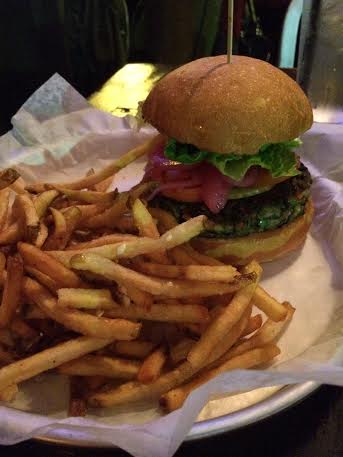 Black Bean Burger Bohemian Bull Restaurant